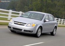 Тех. характеристики Chevrolet Cobalt седан с 2008 года