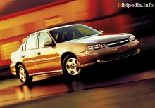 Тех. характеристики Chevrolet Malibu 1996 - 2003