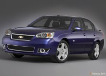 Тех. характеристики Chevrolet Malibu ss 2005 - 2008