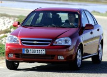 Тех. характеристики Chevrolet Nubira (Lacetti) 4 двери с 2004 года