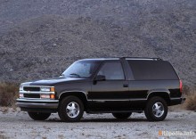 Тех. характеристики Chevrolet Tahoe 3 двери 1991 - 1999