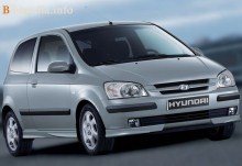 Тех. характеристики Hyundai Getz 3 двери 2002 - 2005