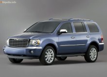 Onlar. 2006'dan beri Chrysler Aspen'in özellikleri