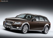 Тех. характеристики Audi A4 allroad с 2009 года