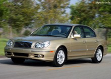 Тех. характеристики Hyundai Sonata 2001 - 2004
