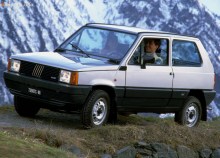 Aquellos. Características Fiat Panda 4x4 1986 - 1992