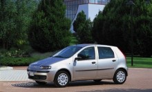 Тех. характеристики Fiat Punto 5 дверей 1999 - 2003
