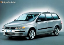 Тех. характеристики Fiat Stilo multi универсал 2003 - 2006