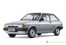 Fiesta 3 двери 1986 - 1989