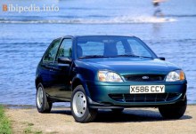 Краш-тест Fiesta 3 двери 1999 - 2002