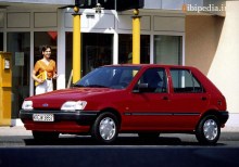 Fiesta 5 doors 1989 - 1995