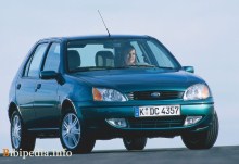 Краш-тест Fiesta 5 дверей 1999 - 2002