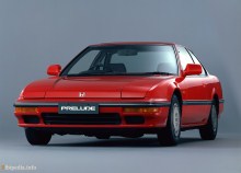 Тех. характеристики Honda Prelude 1987 - 1992