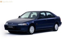 Тех. характеристики Honda Civic седан 1991 - 1996