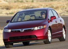 Тех. характеристики Honda Civic седан США 2005 - 2008