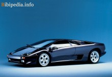 Тех. характеристики Lamborghini Diablo vt 1993 - 1999