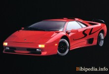 Тех. характеристики Lamborghini Diablo sv 1996 - 1999