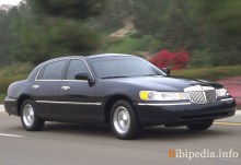 ისინი. მახასიათებლები Lincoln Town Car 1998 - 2003