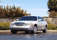 ისინი. მახასიათებლები Lincoln Town Car 2003 - 2006