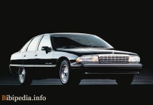 Тех. характеристики Chevrolet Caprice 1990 - 1993