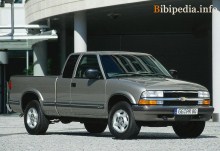 Тех. характеристики Chevrolet S10 pickup 1987 - 1993