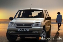 Тех. характеристики Chevrolet Niva с 2002 года