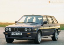 Тех. характеристики Bmw 3 Серия touring e30 1986 - 1993