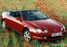 Тех. характеристики Toyota Celica кабриолет 1995 - 1999