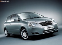 Corolla 3 კარები 2002 - 2004 Corolla 3 კარები 2002 - 2004