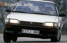 Ty. Charakteristika Toyota Corolla 5 dveří 1987 - 1992