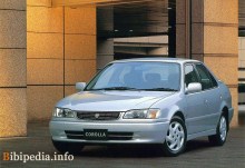 Краш-тест Corolla седан 1997 - 2000