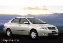 Тех. характеристики Toyota Corolla седан 2004 - 2007