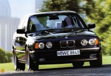 ისინი. მახასიათებლები BMW 5 E34 Series 1988 - 1995