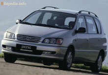 Тех. характеристики Toyota Picnic 1996 - 2001