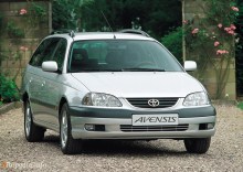 Тех. характеристики Toyota Avensis универсал 2000 - 2003