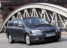 Ty. Charakteristika Toyota Avensis Universal 2003 - 2006