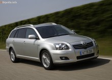 Ty. Charakteristika Toyota Avensis Universal 2006 - 2008