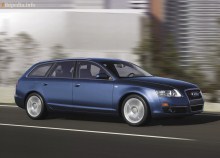 Тех. характеристики Audi A6 avant 2005 - 2008