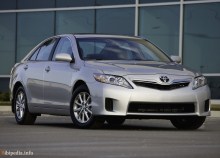 Aquellos. Toyota Camry características híbridas desde 2009