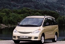 Тех. характеристики Toyota Previa 2000 - 2003