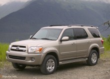 Тех. характеристики Toyota Sequoia 2000 - 2007