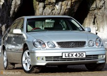 Тех. характеристики Lexus Gs 2000 - 2005