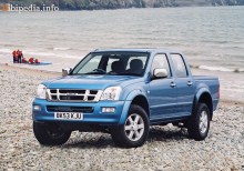 Onlar. 2002'den beri Isuzu Rodeo Crew Cab'ın özellikleri