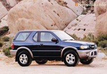 Onlar. ISUZU Amigo Cabrio Özellikleri 1997 - 2003