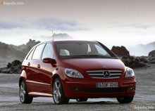 Тех. характеристики Mercedes benz В-Класс w245 2005 - 2008