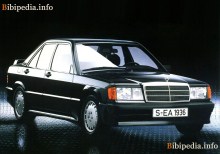 Onlar. Mercedes Benz 190 E özellikleri 2.3-16V 1984-1988