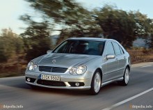 Тех. характеристики Mercedes benz C 55 amg w203 2004 - 2007