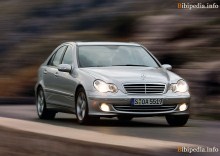 Тех. характеристики Mercedes benz С-Класс t-modell w203 2001 - 2004