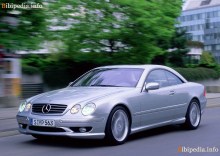 Тех. характеристики Mercedes benz Cl 55 amg c215 2000 - 2002