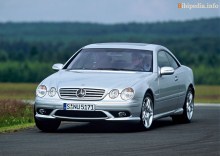 Тех. характеристики Mercedes benz Cl 55 amg c215 2002 - 2006